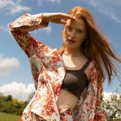 Bertioli By Thyme Silkwear Silk Shirt In Wild Rose With Stripe 9 Bertioli By Thyme Silkwear Silk Shirt In Wild Rose With Stripe