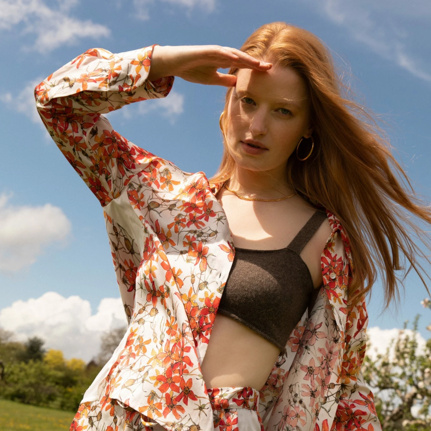 Bertioli By Thyme Silkwear Silk Shirt In Wild Rose With Stripe 5 Bertioli By Thyme Silkwear Silk Shirt In Wild Rose With Stripe