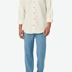 Love Brand Linen Trousers French Blue