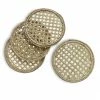 Colombia Collective Sandra Woven Palm Coaster (Set Of 4) 1 Colombia Collective Sandra Woven Palm Coaster (Set Of 4)