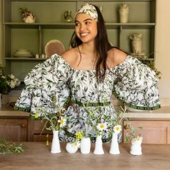 Flora Sardalos Womenswear Amargos Dress - Olive