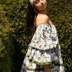 Flora Sardalos Womenswear Amargos Dress - Olive