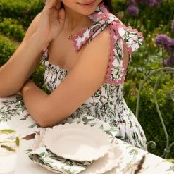 Flora Sardalos Patmos Dress - Olive Womenswear