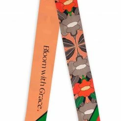 Tidings Accessories Silk Twilly - Bloom With Grace