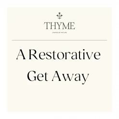 Take-a-little-thyme Voucher For A Thyme Getaway Experience Thyme