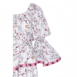 Flora Sardalos Womenswear Amargos Dress - Almond Blossom