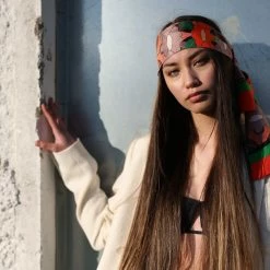 Tidings Accessories Silk Twilly - Bloom With Grace