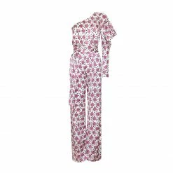 Seren Bibi Jumpsuit In Polka Dot Floral