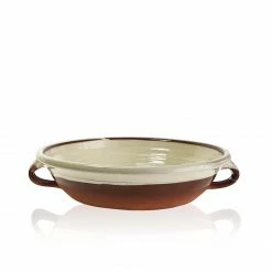 Thyme Ceramics Farmhouse Cassoulet Dish Cream