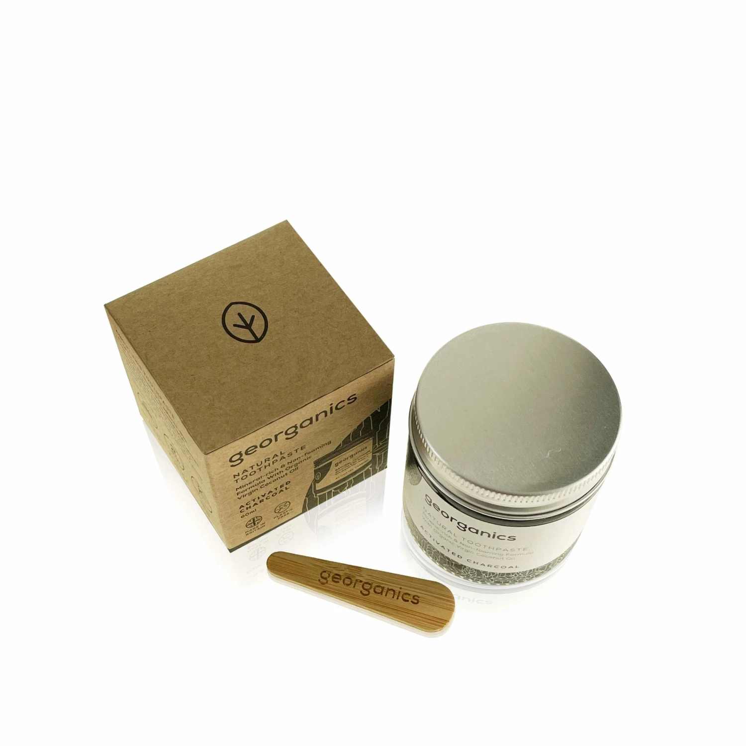 Georganics Wash Care & Washbags Natural Mineral Toothpaste Charcoal 4 Georganics Wash Care & Washbags Natural Mineral Toothpaste Charcoal