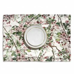 Bertioli By Thyme Cherry Blossom Linen Placemat