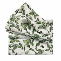 Bertioli By Thyme Cobnut Linen Table Runner Table Linens