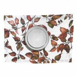 Bertioli By Thyme Table Linens Copper Beech Linen Placemat