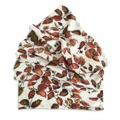 Bertioli By Thyme Copper Beech Linen Table Runner Table Linens