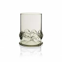 Thyme Drinkware Glass With Dot Detail