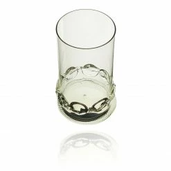 Thyme Drinkware Glass With Dot Detail