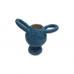 Lomito Ceramic Urn Vase - Blue Ceramics