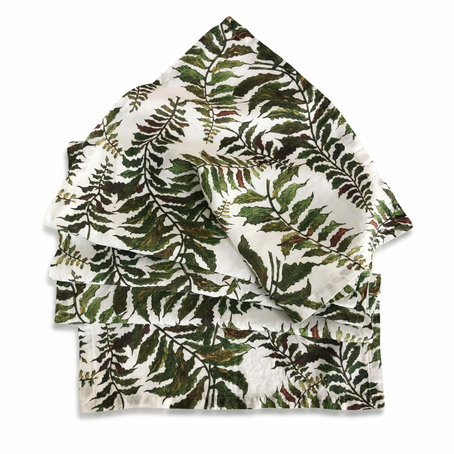 Bertioli By Thyme Fern Linen Table Runner 3 Bertioli By Thyme Fern Linen Table Runner