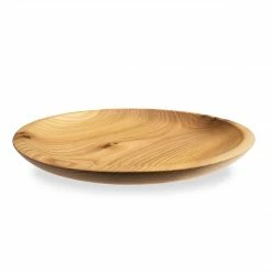 Thyme Hand Turned Wooden Dinner Plate