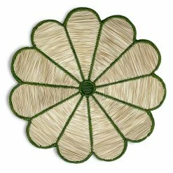 Colombia Collective Conchita Woven Placemat - Green Placemats