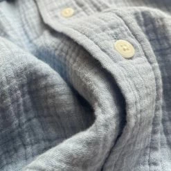 Love Brand Galliot Cotton Shirt - Ocean Blue