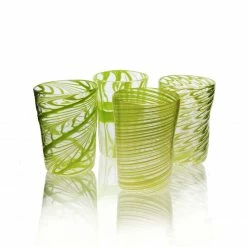 Murano Glass - Green Drinkware