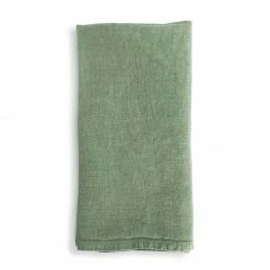 Bertioli By Thyme Table Linens Spring Green Linen Napkin