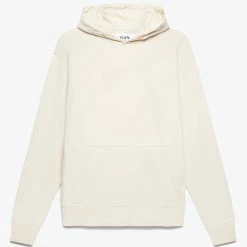 Wax London Buxton Hoodie - Ecru Menswear