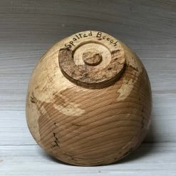 Thyme Hand Turned Wooden Nibble Bowl 9 Thyme Hand Turned Wooden Nibble Bowl