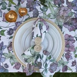 Bertioli By Thyme Hellebore Linen Table Cloth Table Linens 10 Bertioli By Thyme Hellebore Linen Table Cloth Table Linens