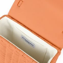 Wicker Wings Kuai Bag In Orange
