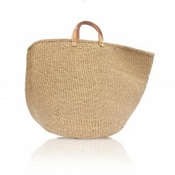 Mifuko Large Basket Bag In Brown Bags & Baskets