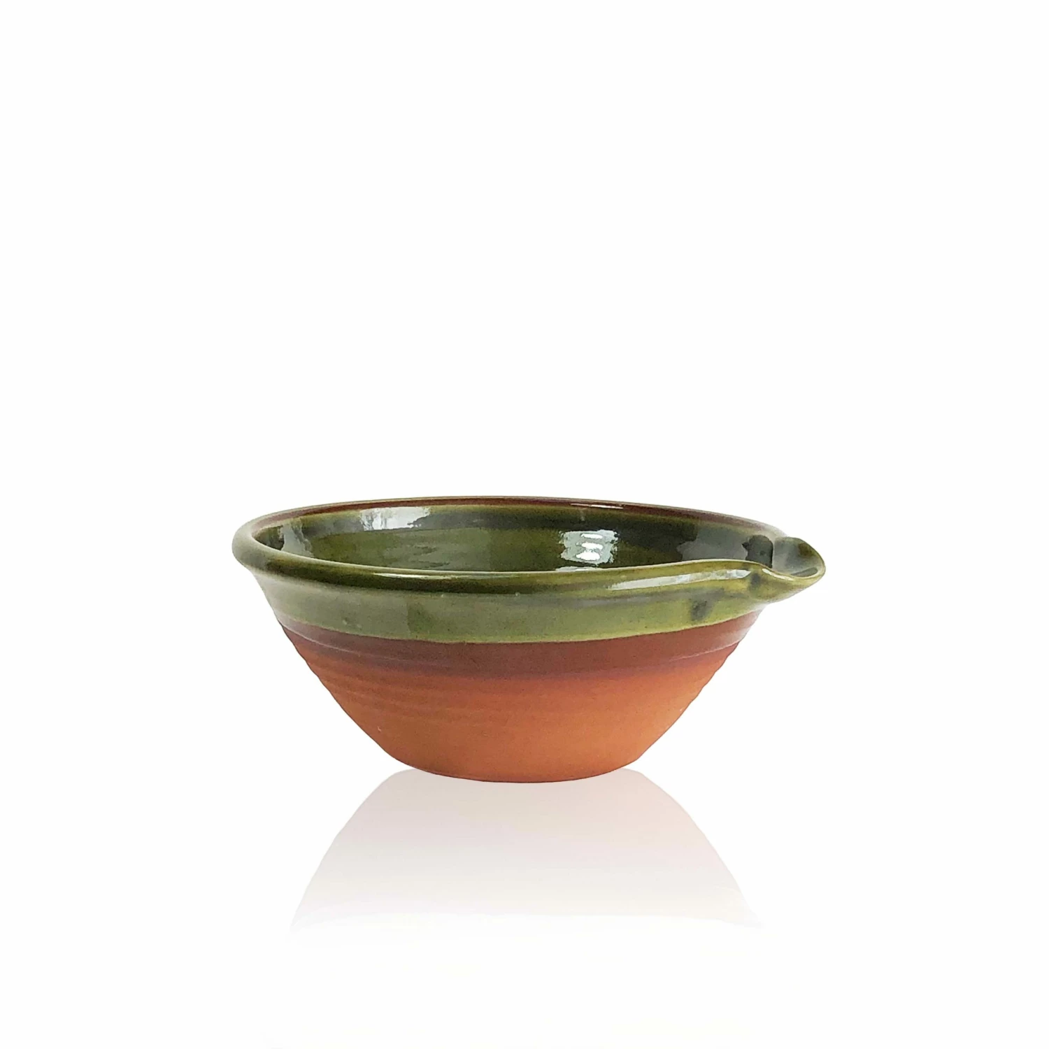 Thyme Small Lipped Farmhouse Bowl In Green Ceramics 3 Thyme Small Lipped Farmhouse Bowl In Green Ceramics