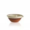 Thyme Ceramics Small Lipped Farmhouse Bowl In White