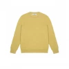 Mandkhai Mens Round Neck Jumper In Yellow Menswear