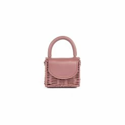 Wicker Wings Micro Babing Bag In Dusk Bags & Baskets