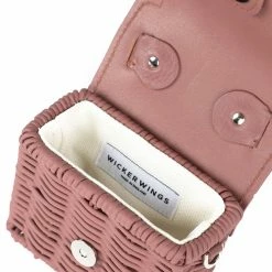 Wicker Wings Micro Babing Bag In Dusk Bags & Baskets
