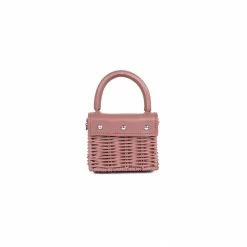 Wicker Wings Micro Babing Bag In Dusk Bags & Baskets