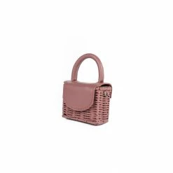 Wicker Wings Micro Babing Bag In Dusk Bags & Baskets