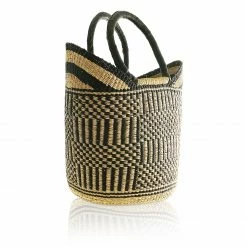 Mmaa Social Market Basket In Blue Bags & Baskets