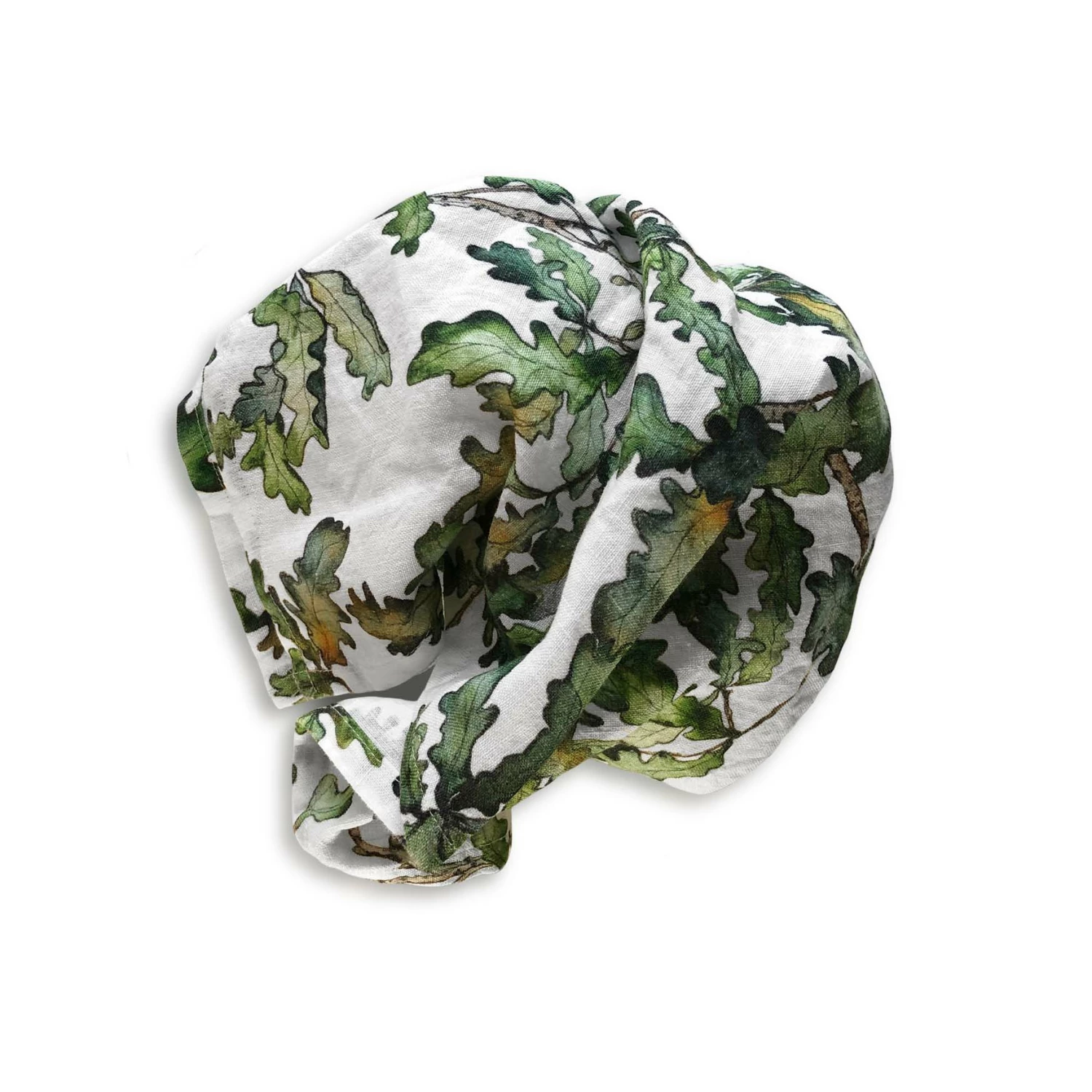 Bertioli By Thyme Oak Leaf Linen Napkin 3 Bertioli By Thyme Oak Leaf Linen Napkin