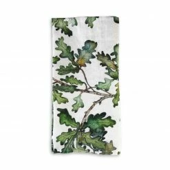Bertioli By Thyme Oak Leaf Linen Napkin