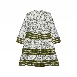 Flora Sardalos Hydra Dress - Olive Womenswear