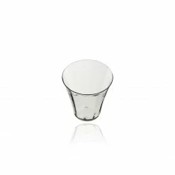 Thyme Drinkware Hand Blown Optic Water Glass 5 Thyme Drinkware Hand Blown Optic Water Glass
