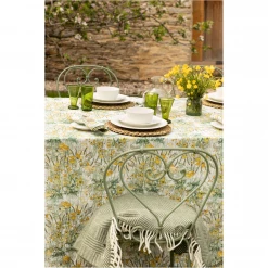 Bertioli By Thyme Table Linens Buttercup Linen Table Cloth
