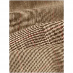 Wax London Alp Smart Check Trouser - Brown