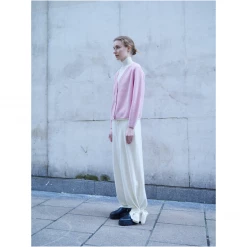 Mandkhai Cropped Cardigan-Light Pink Womenswear