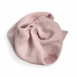 Bertioli By Thyme Table Linens Pale Pink Linen Napkin