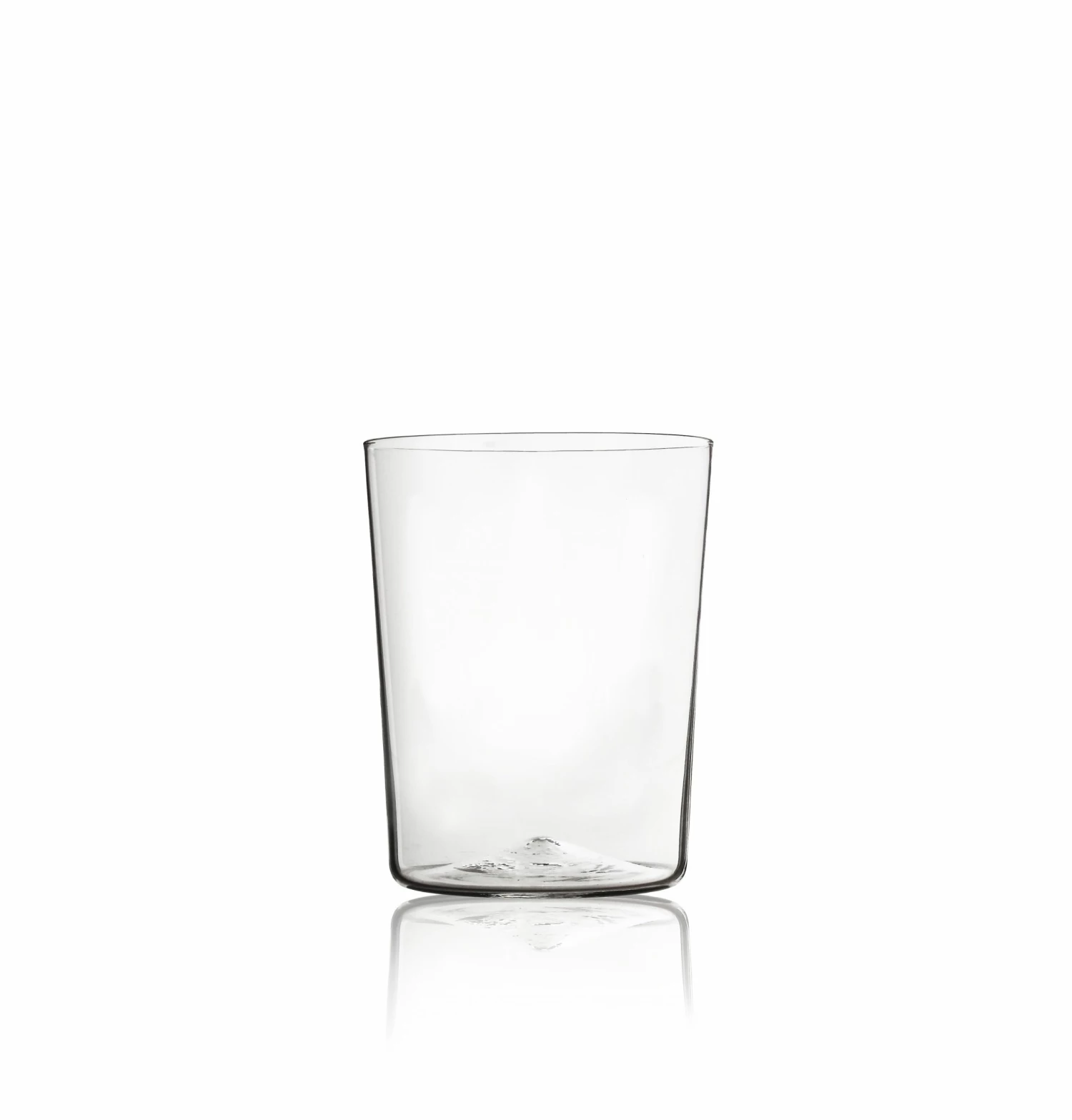 Murano Drinkware Simple Hand Blown Water Glass In Clear 3 Murano Drinkware Simple Hand Blown Water Glass In Clear