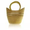 Mmaa Social Sandra Market Basket In Yellow Window Bags & Baskets